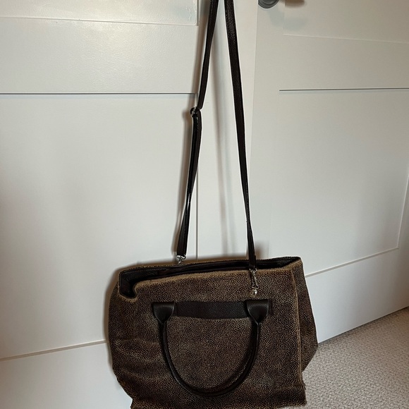 Like new Italian made Leather Bag super versatile! - Picture 3 of 9